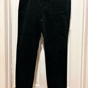 Well Worn Green Straight Leg Corduroy Pants